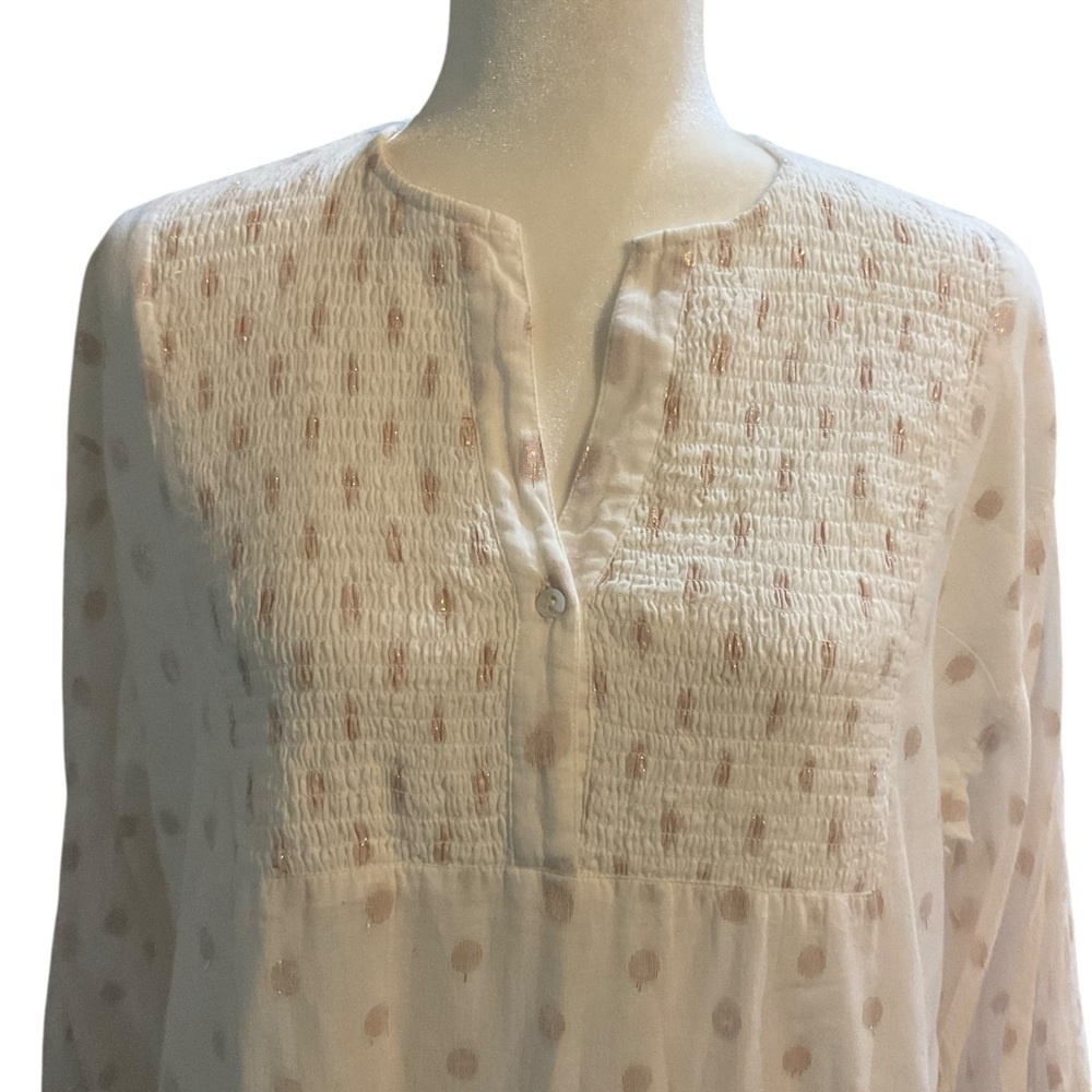 PQ Swim Water Lily Brooke Tunic Cover Up Polka Dot Dress Size M/L​ - Picture 4 of 11